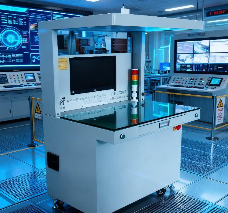 Prism Battery Cell Testing Equipment with Pneumatic Operating Power and Water Filters